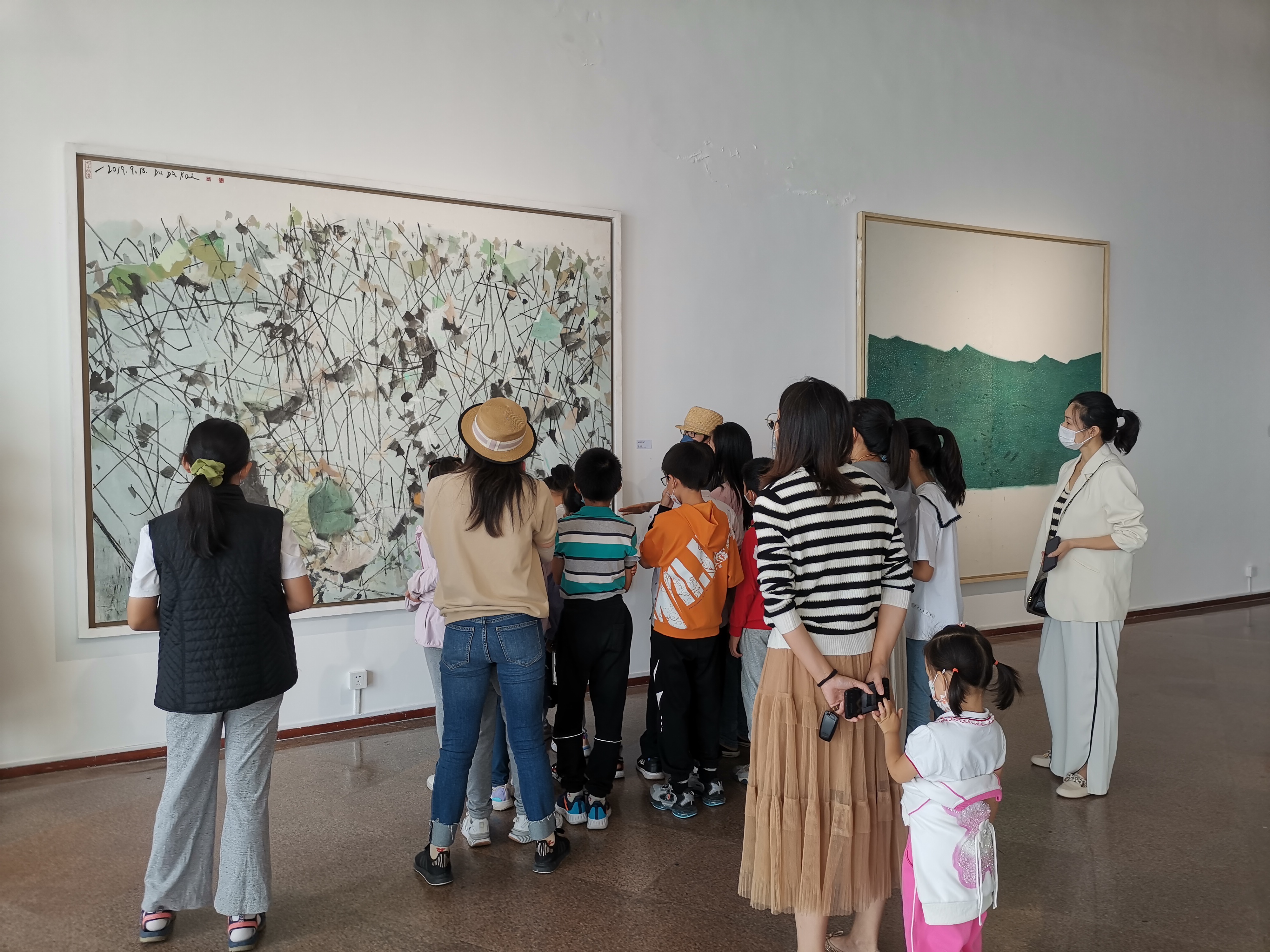 20221101-青蓝之梦·乐竞首页美术学院雕塑绘画作品邀请展-雕塑系-现场1.jpg